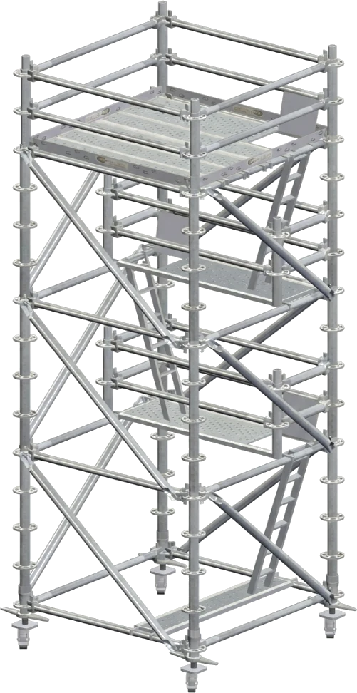 Torre de andamio multidireccional Scaffold SAS