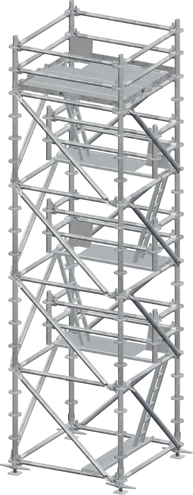 Torre multidireccional de 6 metros